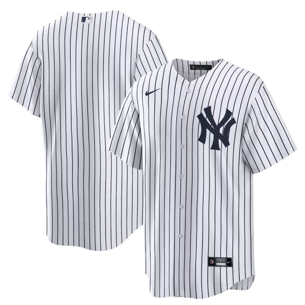 Men's New York Yankees White Home Team Jersey NWT Size XXL